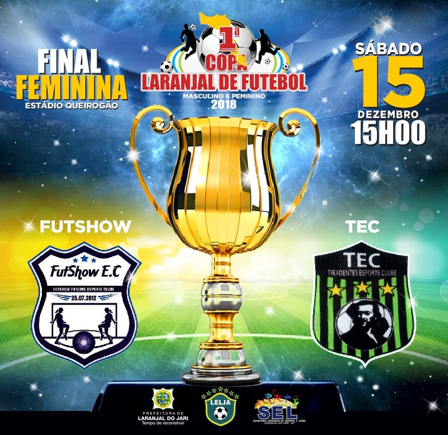 Grande Final da 1ª Copa Laranjal de Futebol Feminino.
